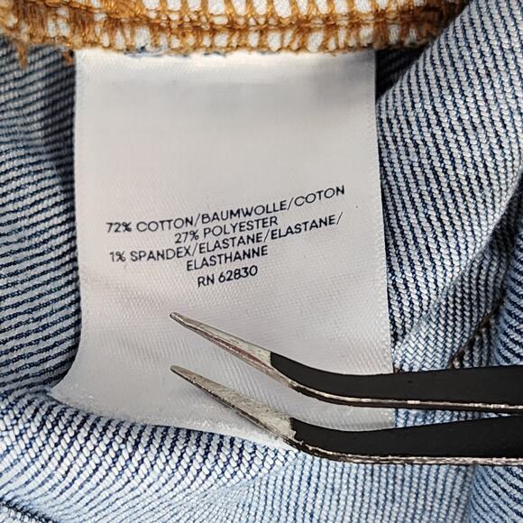 Lands End Jeans Womens 22W Blue High Rise Straight Leg Stretch Denim‎ Casual - Picture 6 of 13